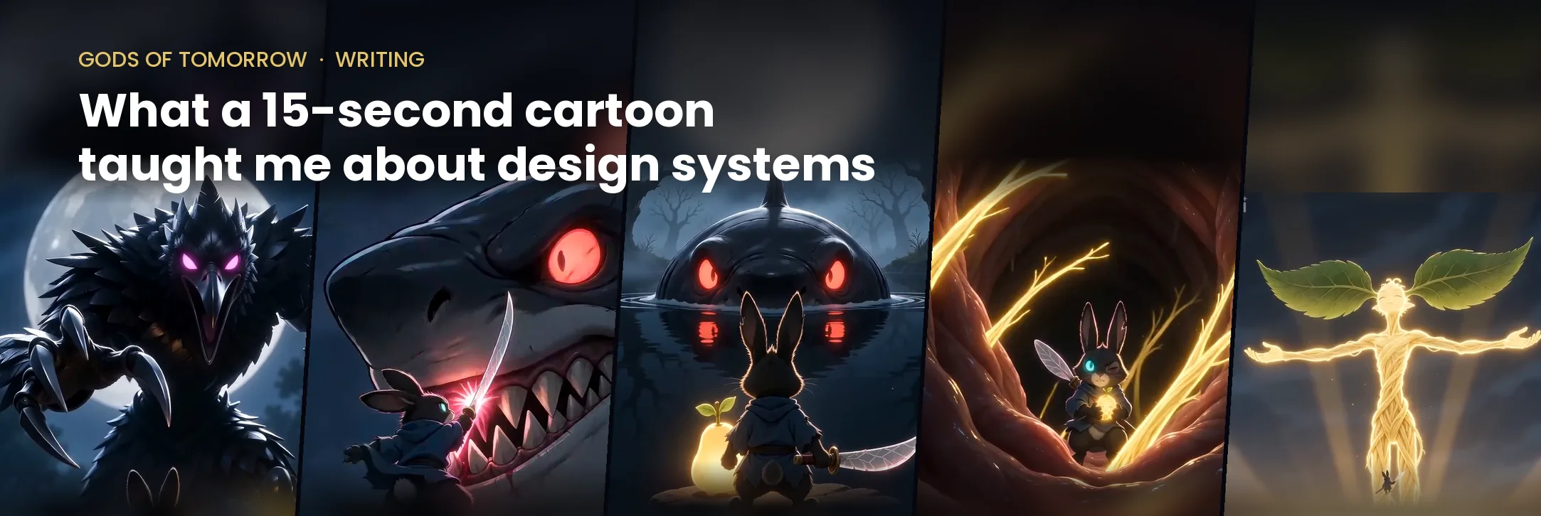 What a 15-second cartoon taught me about design systems